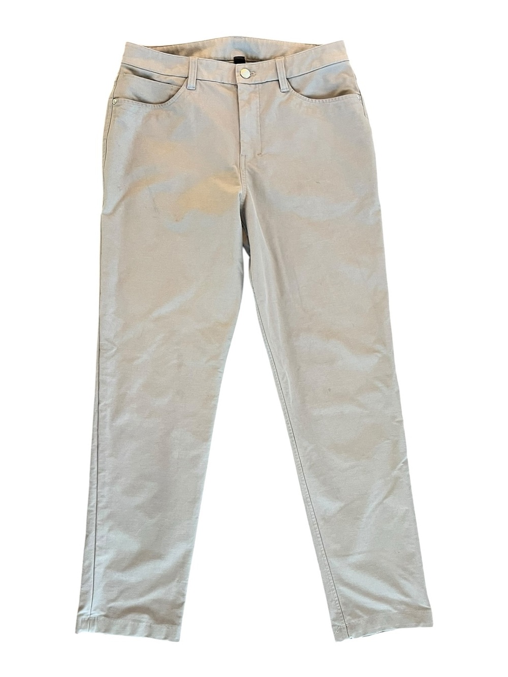 lululemon athletica Men’s Light Beige Twill Slacks Size 30